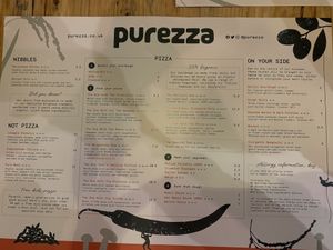 Great choices at Purezza in Brighton