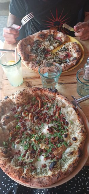 Truffle pizza ❤️❤️ at Purezza in Brighton