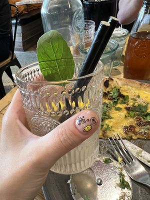 Drinks   at Purezza in Brighton