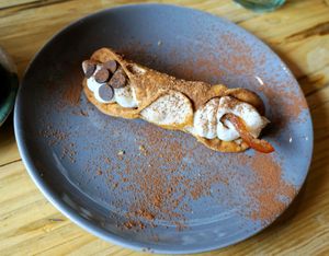 Canoli at Purezza in Brighton