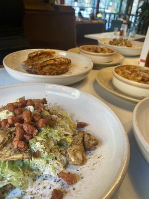 Mac and cheese too  at Purezza in Brighton