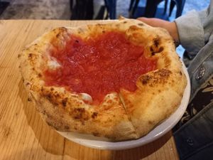 Kids' pizza at Purezza in Brighton