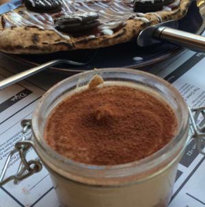 Oreo Pizza and Tiramisu at Purezza in Brighton