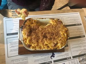 Mac & Cheese at Purezza in Brighton