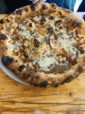 Black truffle at Purezza in Brighton