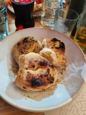 Dough balls at Purezza in Brighton