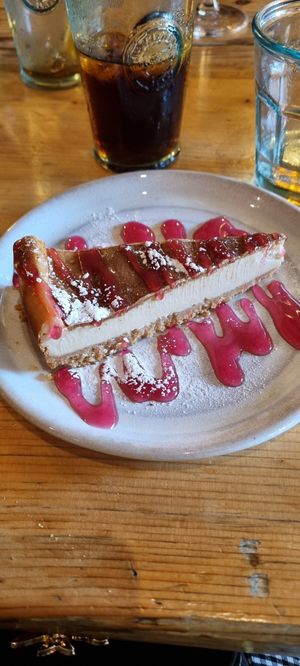 Cheescake at Purezza in Brighton