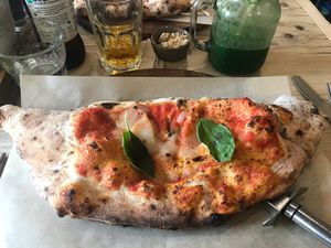calzone  at Purezza in Brighton