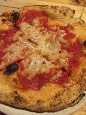 Kids' pizza at Purezza in Brighton