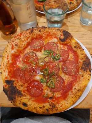 Pepperoni at Purezza in Brighton