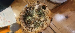Black truffle at Purezza in Brighton
