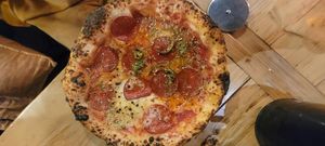 Pepperoni and agave at Purezza in Brighton