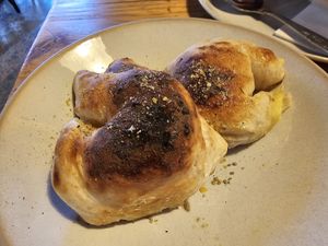 Cheeze doughballs at Purezza in Brighton