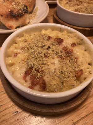 Mac n cheese  at Purezza in Brighton