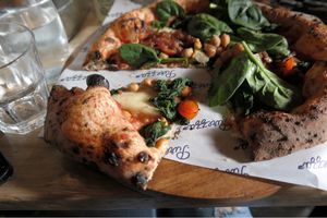 Pizza at Purezza in Brighton