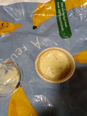 Pesto dip at Purezza in Brighton