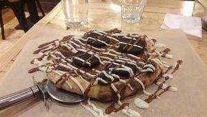 Pizza Oreo at Purezza in Brighton