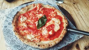 Pizza at Purezza in Brighton