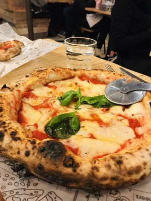 Pizza  at Purezza in Brighton