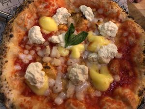 Wonderful pizza! at Purezza in Brighton