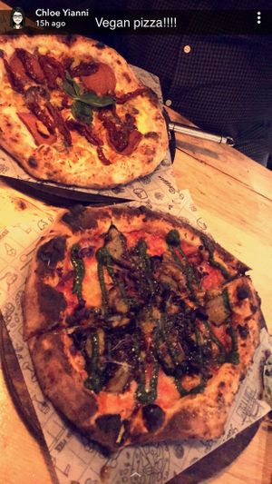 Fresh pizzas at Purezza in Brighton