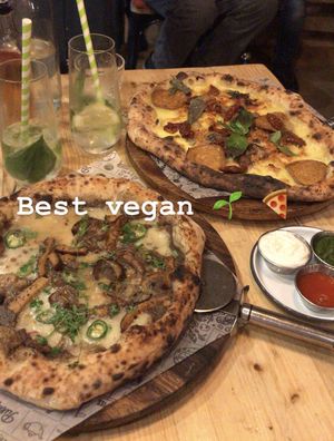 Best vegan Pizza I have ever had! 🍕 at Purezza in Brighton
