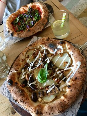 Couch potato and pesto manifesto  at Purezza in Brighton