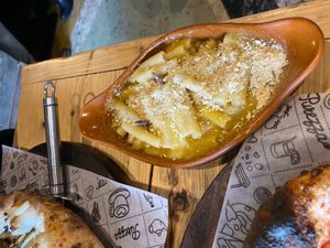 Vegan Mac&Cheese at Purezza in Brighton