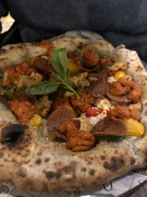 Great mix of toppings!! at Purezza in Brighton