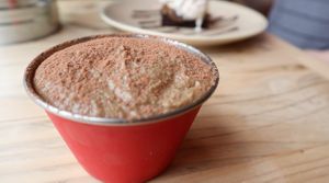 Cashew dream tiramisu at Purezza in Brighton