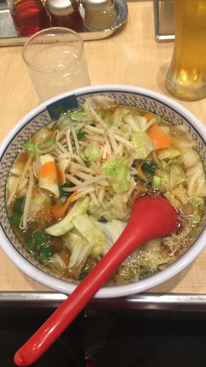 Vegetarian noodle at Kamukura in Tokyo