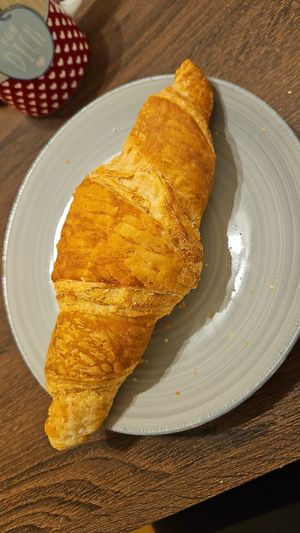 Veganes Croissant at Cafe Baumgarten in Fuessen