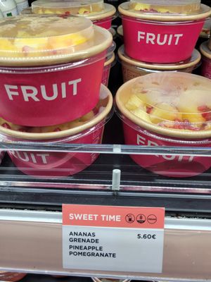 Fruit salad at ORY - EXKi - Sud - T4F in Orly
