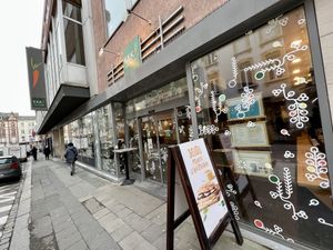 store front at EXKi - Gare in Luxembourg City