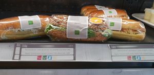 Vegan Sandwich Option and Gluten Free at EXKi - Grand Rue in Luxembourg City