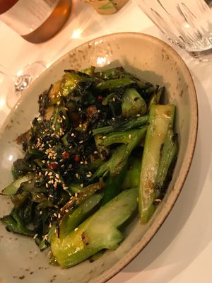 Chinese broccoli at Doi Moi in Washington