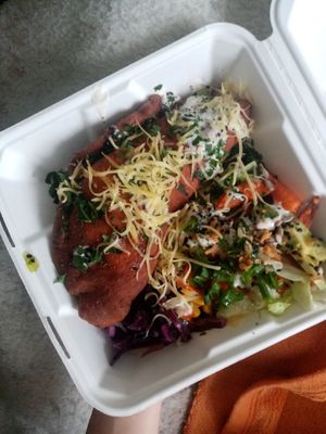 Mexican dish of the day at Pomylone Gary in Lublin