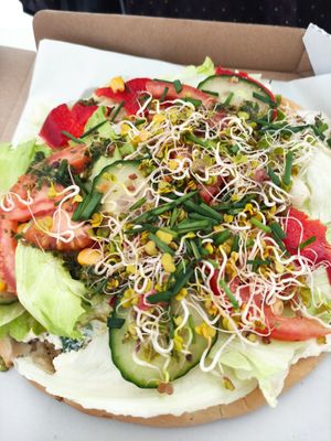 Zapiekanka at Pomylone Gary in Lublin