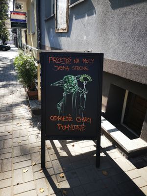 Wegańskie miejsce w Lublinie  at Pomylone Gary in Lublin