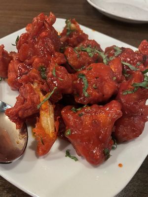 Gobi Manchurian dry  at Woodlands in Nashville