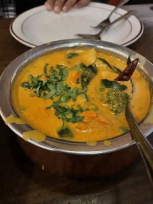 Coconut curryy  at Woodlands in Nashville