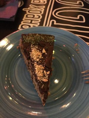 Vegan snickers cake without sugar, but full of taste!   at Veggic in Plovdiv