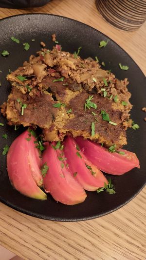 Greek Moussaka at Veggic in Plovdiv