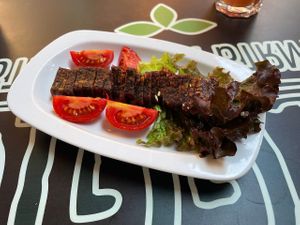 Vegan Lukanka at Veggic in Plovdiv