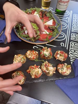 Разядка със “сирене"  at Veggic in Plovdiv