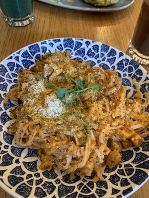 Rice noodles with Bolognesa sauce  at Veggic in Plovdiv