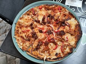 Peperoni Pizza at Veggic in Plovdiv