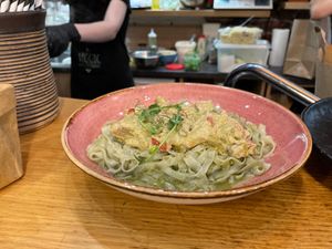 Rice noodles  at Veggic in Plovdiv