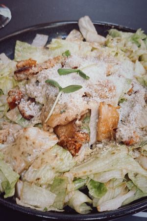 Cesar salad  at Veggic in Plovdiv