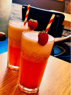 Refrescante de fresa casero   at Veggic in Plovdiv